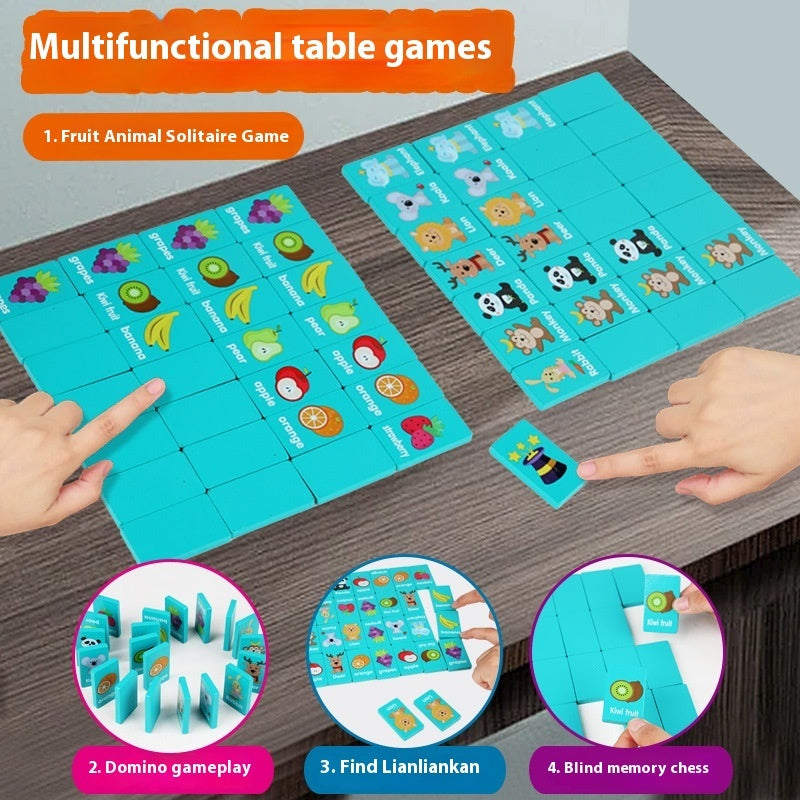 Thinking Training Toys Dominoes Board Game