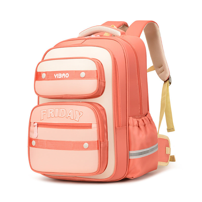 Boys And Girls Wear-resistant Spine Protection Backpack