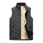 Vest For Middle-aged And Elderly People Warm Thickened Cotton Waistcoat Wool For Men