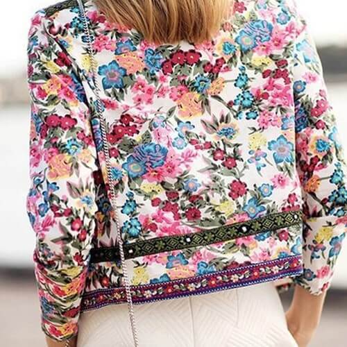 Lovely Boho Satin Women Jacket