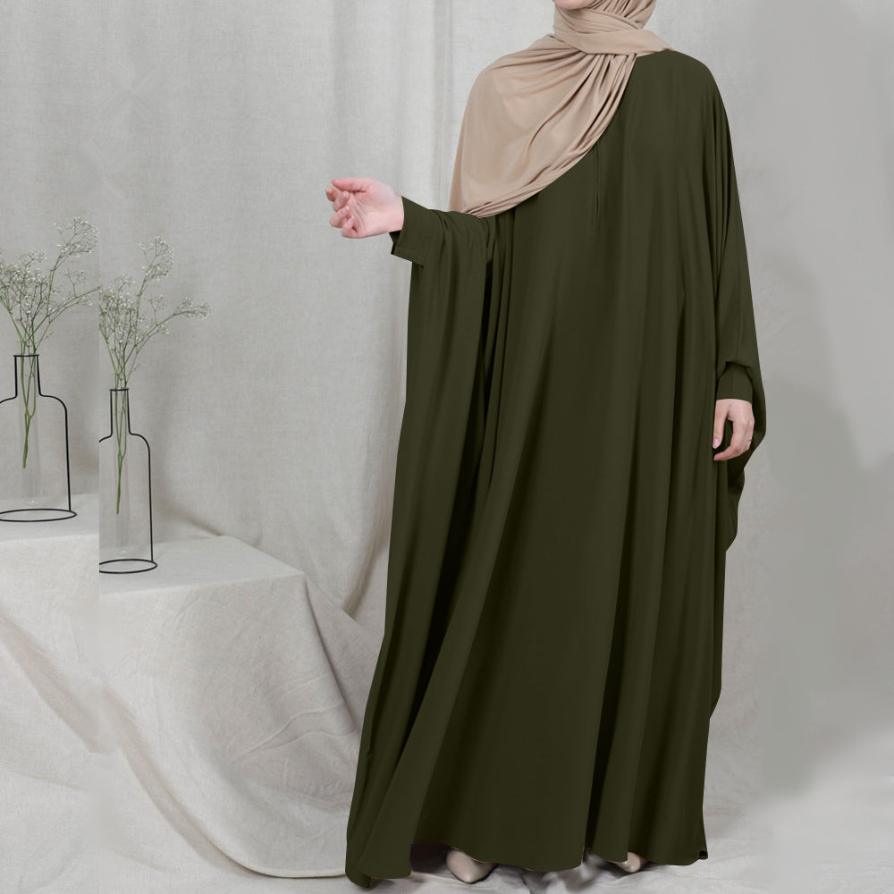 Long Khimar Full Cover Ramadan Gown Abayas Islamic Clothes Niqab