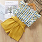 Kids Girls Clothes For Baby Girl Kids T-Shirt Shorts Suit