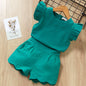 Kids Girls Clothes For Baby Girl Kids T-Shirt Shorts Suit