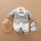 Baby Jumpsuit Spring And Autumn Models Foreign Trade Gentleman Baby Clothes Long-Sleeved Baby Clothes Baby Clothes