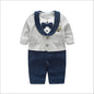 Baby Jumpsuit Spring And Autumn Models Foreign Trade Gentleman Baby Clothes Long-Sleeved Baby Clothes Baby Clothes