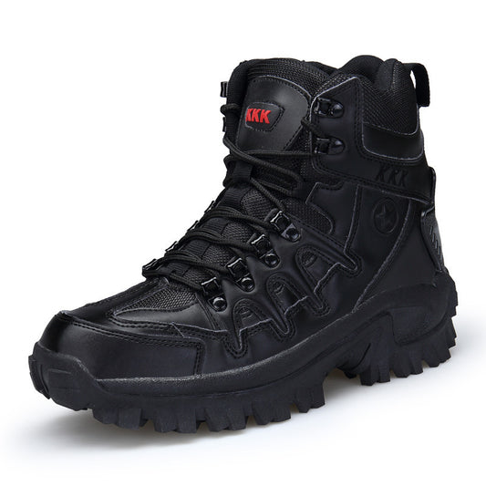 Non-Slip Combat Tactical Boots Male Breathable Outdoor Climbing Wear-Resisting Mens Shoes