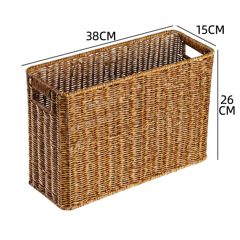 Storage Basket Home Finishing Rattan Basket