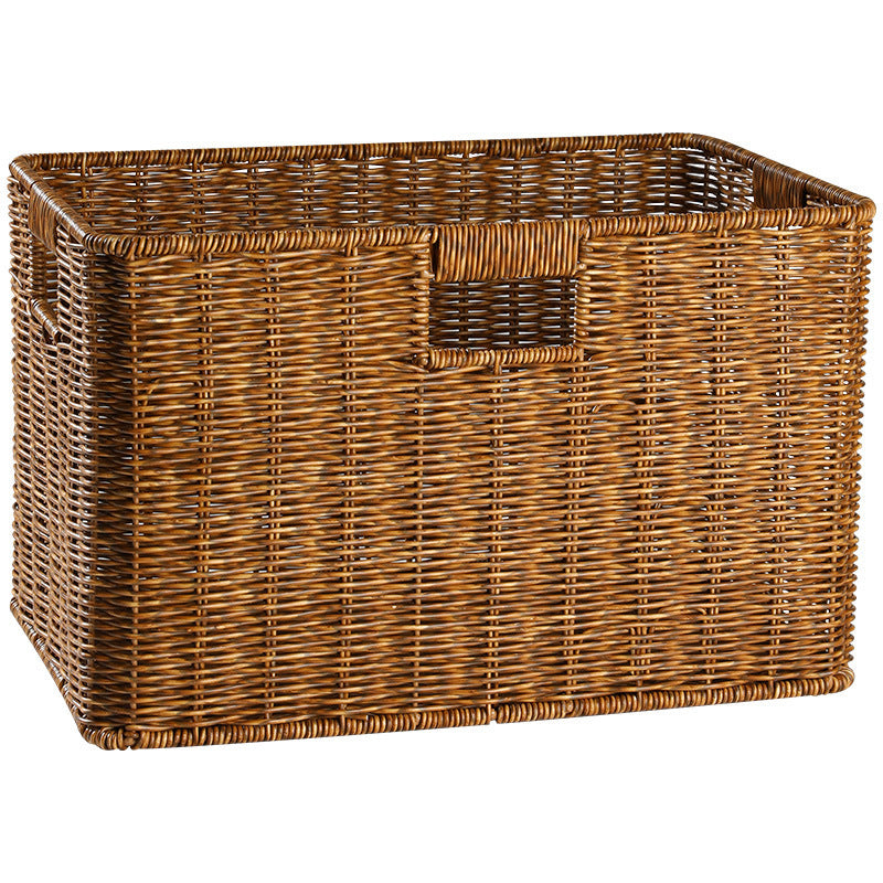 Storage Basket Home Finishing Rattan Basket