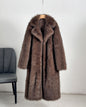 Winter Extended Imitation Fur Coat Overcoat