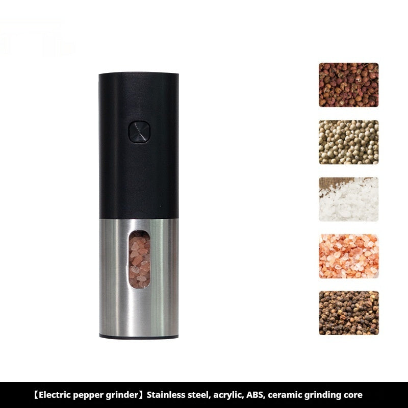 Gravity Sensing Electric Pepper Mill Household