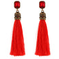 Boho style long earrings