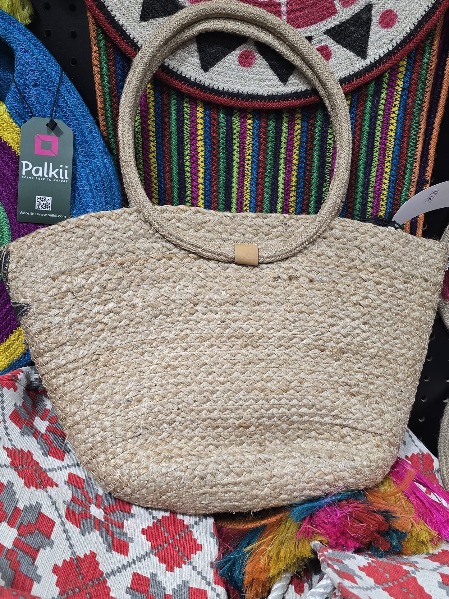 Earthy Elegance - Premium Jute Party Bag