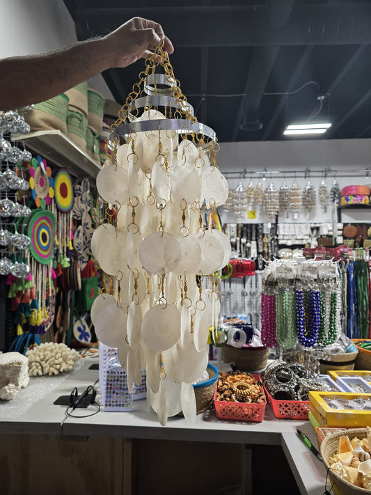 OceanWhispers: Sea Shell Wind Chime