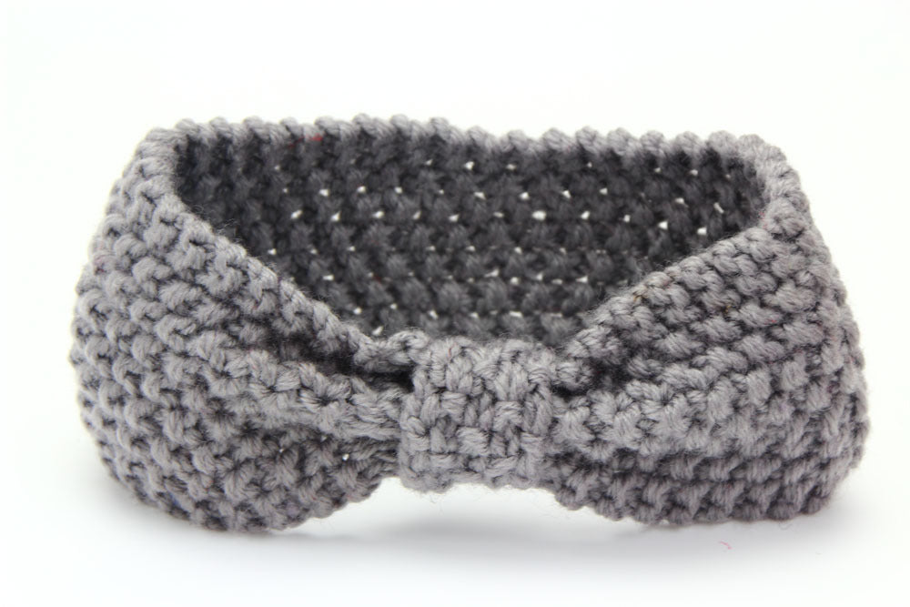 Boho knitted headband