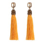 Boho style long earrings