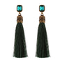 Boho style long earrings