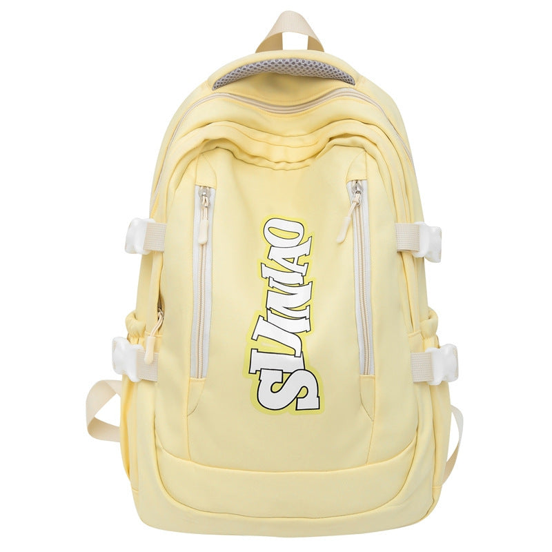 High School Student Lightweight Waterproof Backpack