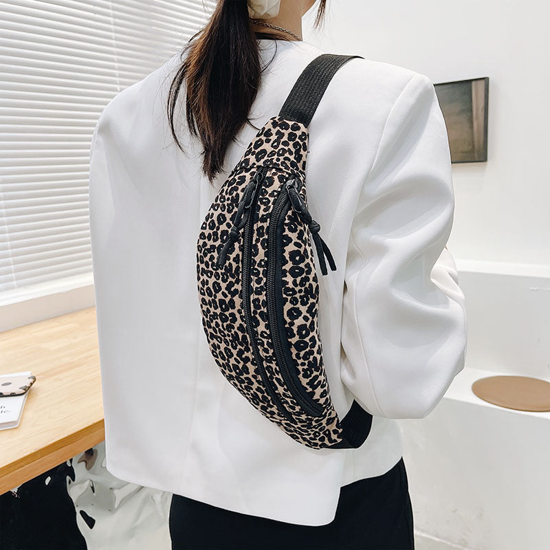 Fashion Personalized Leopard Print Women's Bag