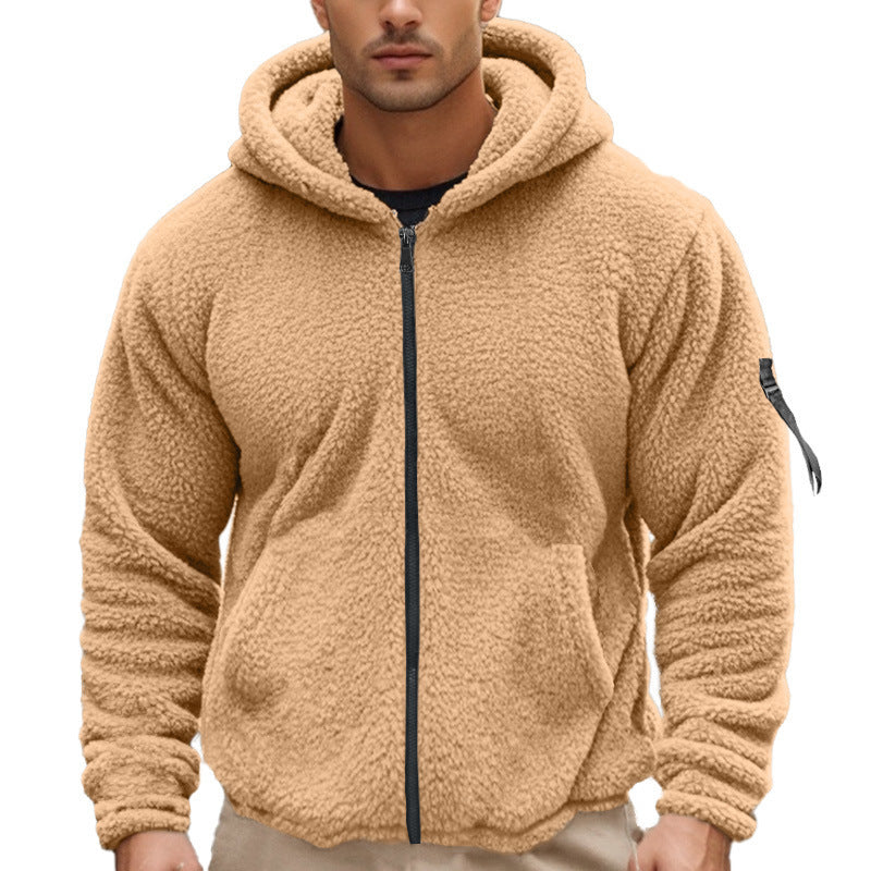 Men's Double-sided Bejirog Loose Hooded Zipper Jacket