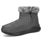 Cotton-padded Shoes Men's High-top Cotton Boots Fleece-lined Thick