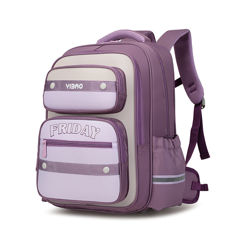 Boys And Girls Wear-resistant Spine Protection Backpack