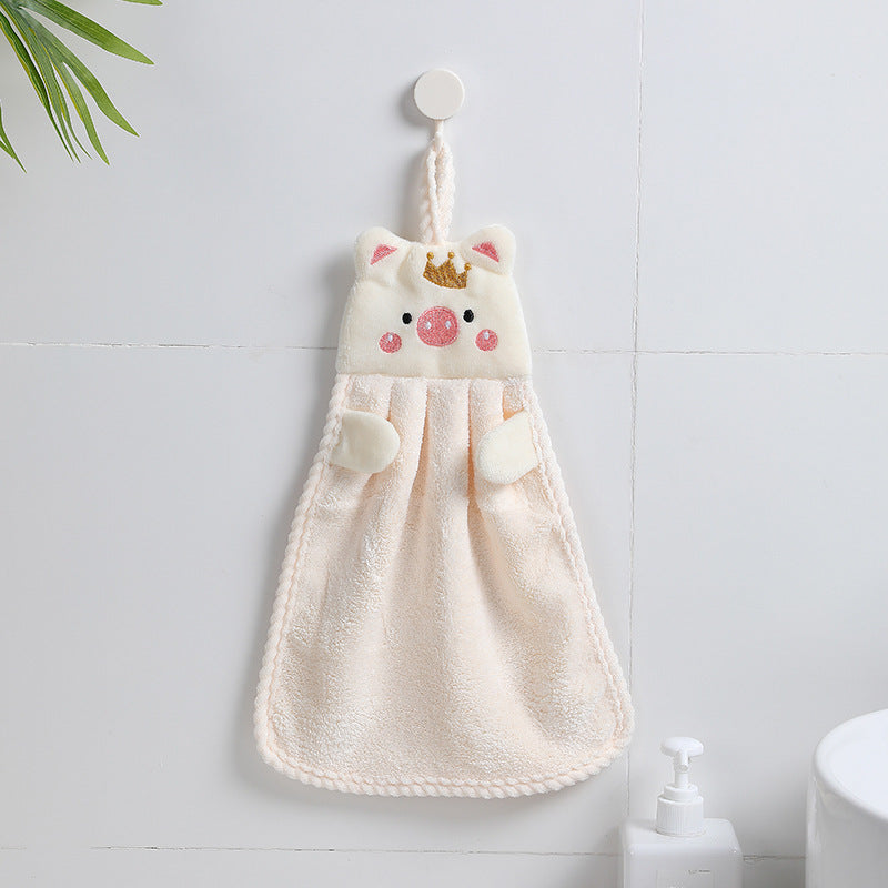 Household Hand Towel Absorbent Kitchen Towel Lazy Rag