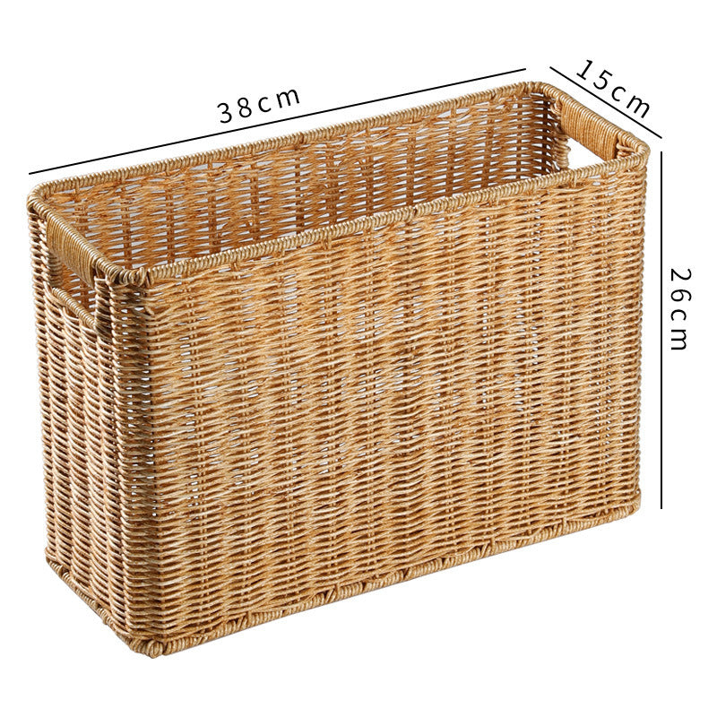 Storage Basket Home Finishing Rattan Basket