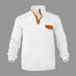 Men's Outdoor Contrast Color Casual Stand Collar Long Sleeve Sweater