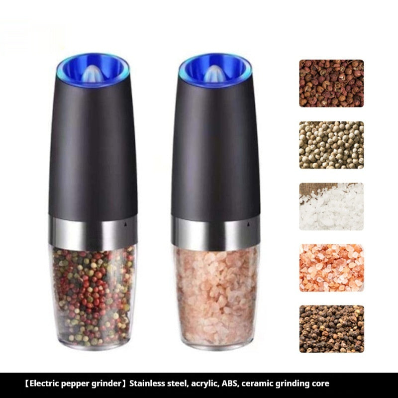 Gravity Sensing Electric Pepper Mill Household