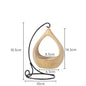 Hamster Hammock & Hideaway: Ceramic Swing, Cradle, and Toys for Fun & Relaxation