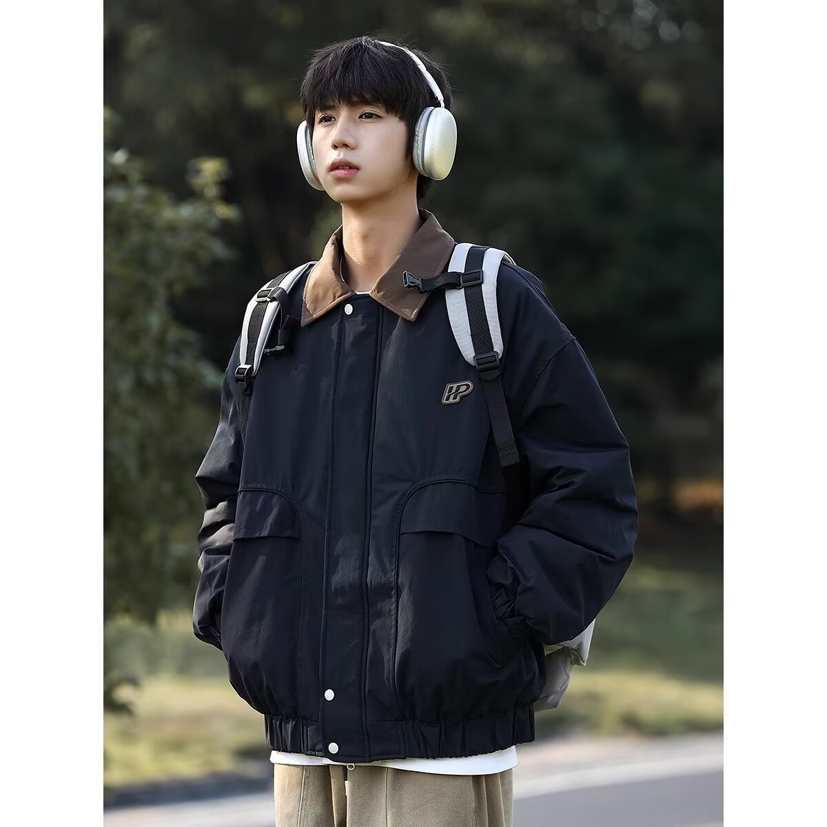 Spring And Autumn Loose Functional Workwear Jacket