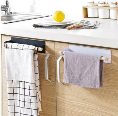 Kitchen rag rack hanger towel rack