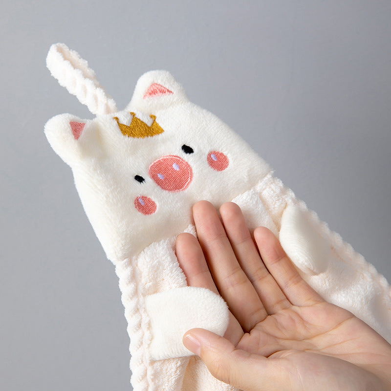 Household Hand Towel Absorbent Kitchen Towel Lazy Rag