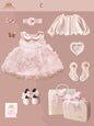 Baby High-end Gift Box Little Princess Dress Lace Dress Suit