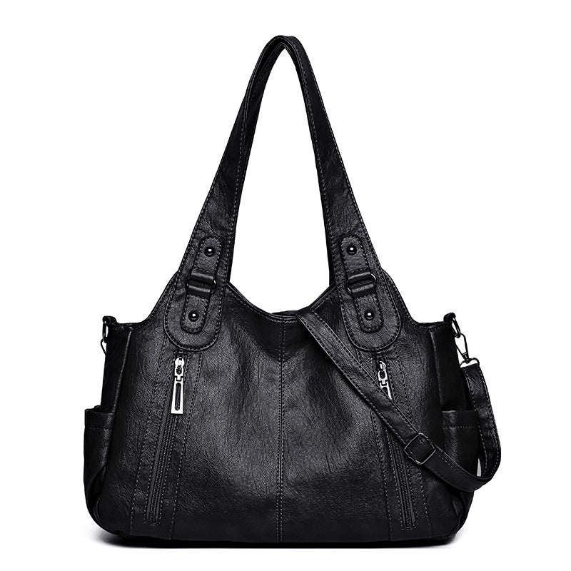 American Vintage Casual All-matching PU Handbag