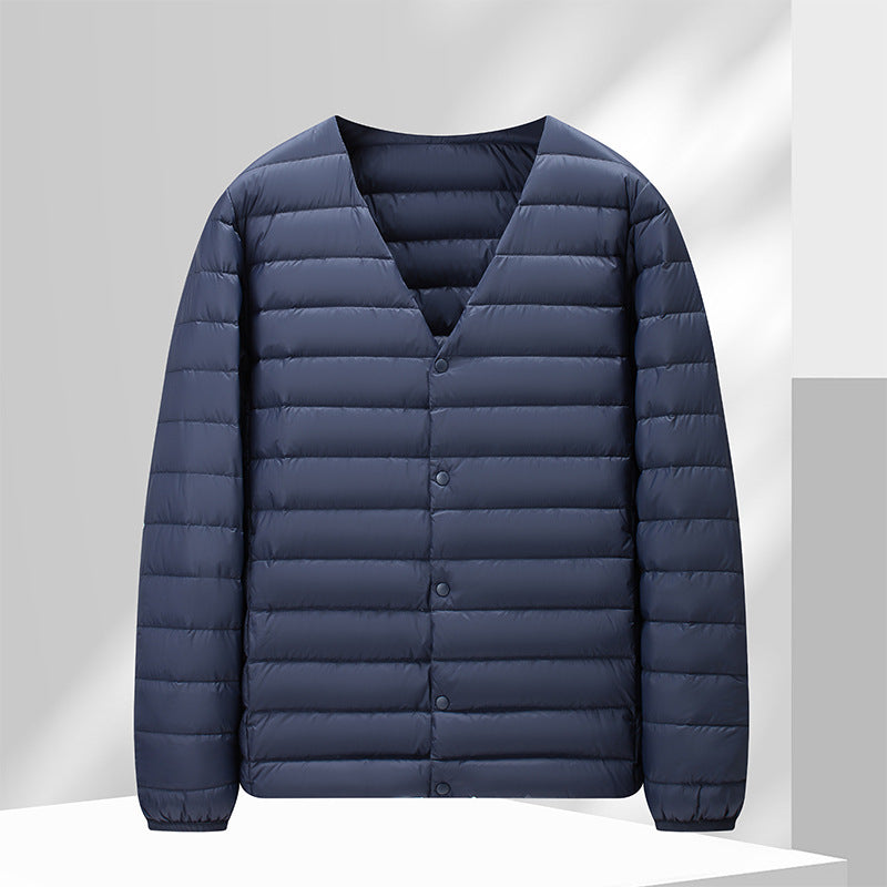 Men's Lightweight Down Jacket Two-piece Wear Classic Fashion