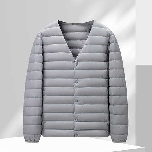 Men's Lightweight Down Jacket Two-piece Wear Classic Fashion