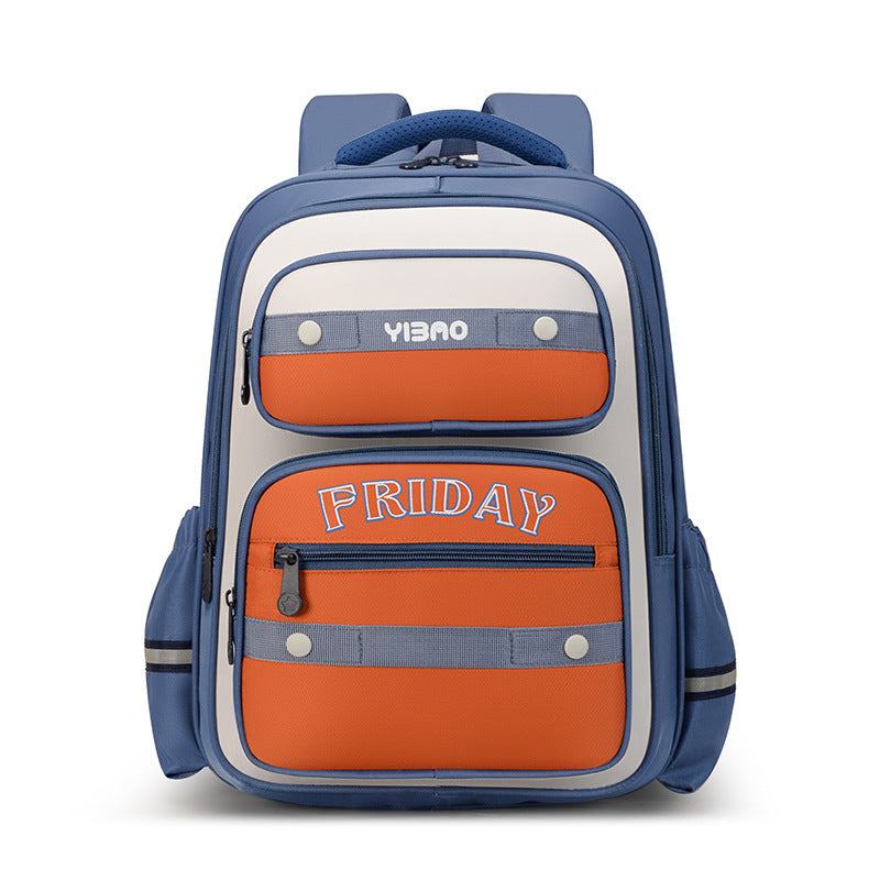 Boys And Girls Wear-resistant Spine Protection Backpack