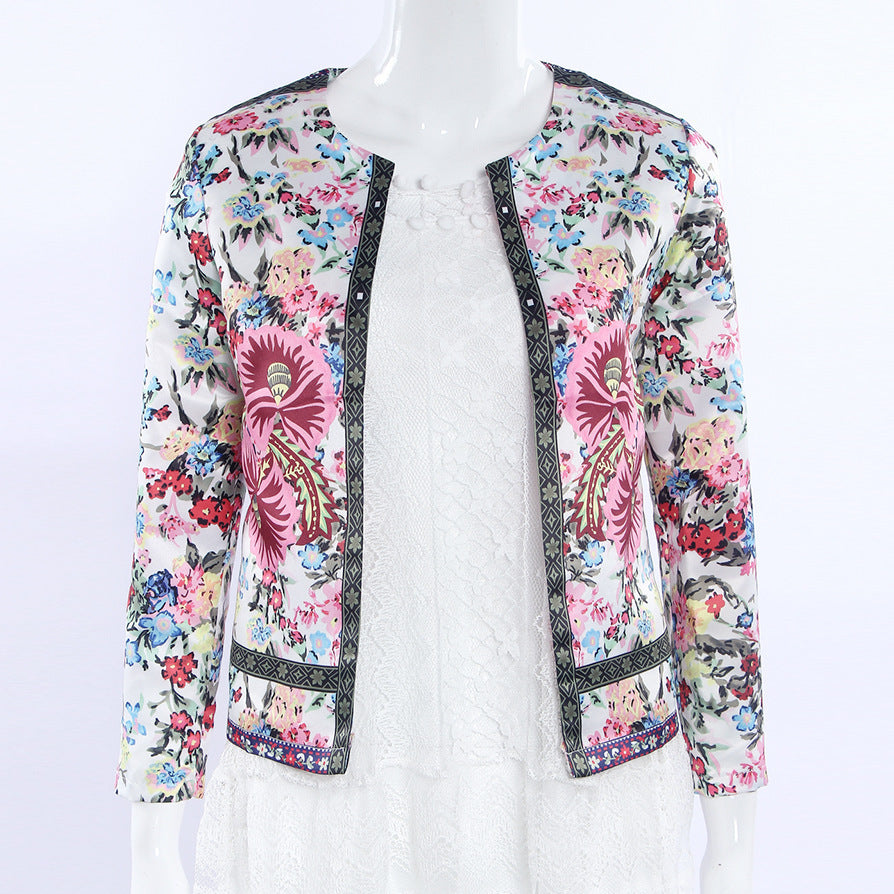 Lovely Boho Satin Women Jacket