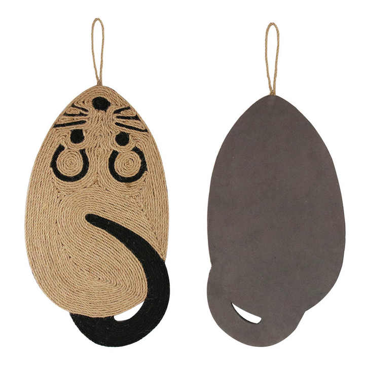 Eco-Friendly Sisal & EVA Cartoon Mouse Pet Toy: Fun for Cats & Dogs!