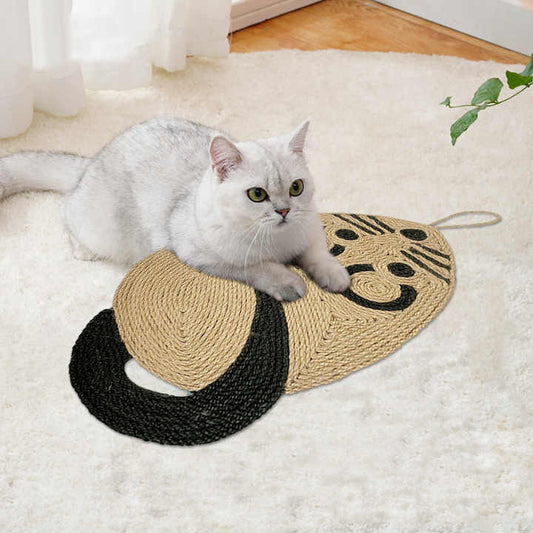 Eco-Friendly Sisal & EVA Cartoon Mouse Pet Toy: Fun for Cats & Dogs!