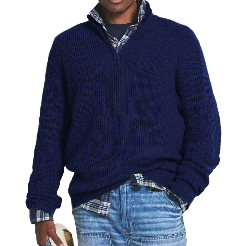 Acrylic Fall Winter Men's Casual Sweater