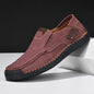 Men's Outdoor Casual Flat Handmade Leather Shoes