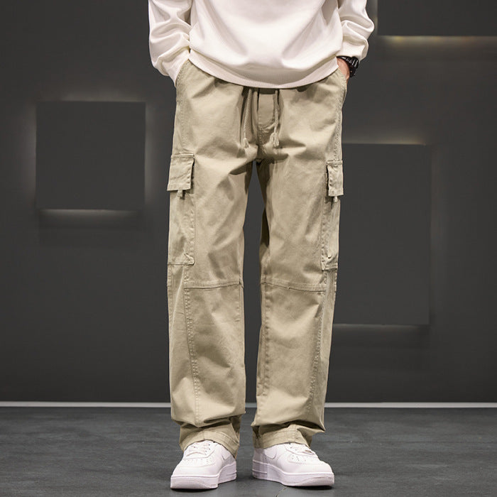 Autumn And Winter New Straight Loose Oversized Cargo Pants