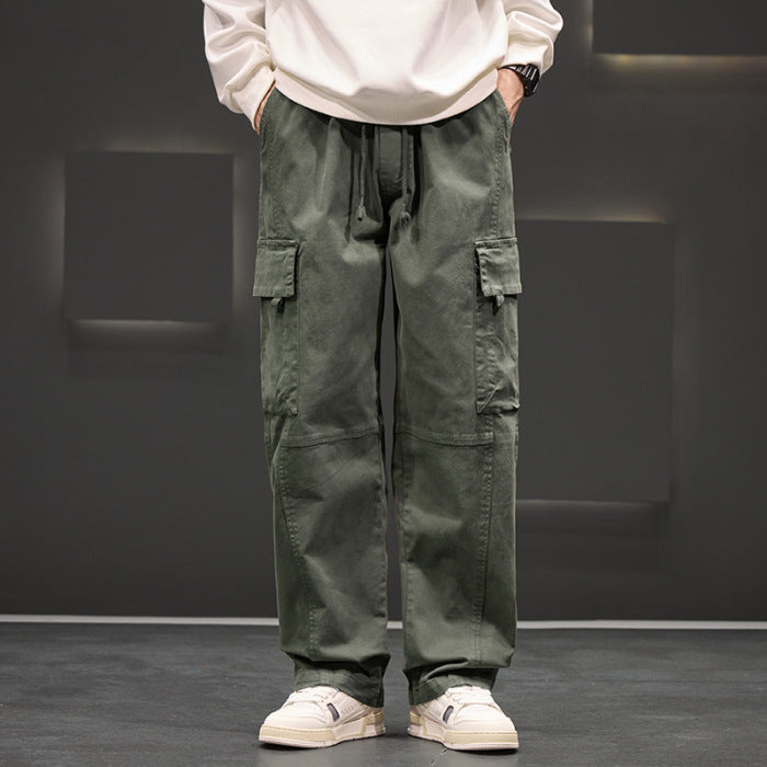 Autumn And Winter New Straight Loose Oversized Cargo Pants