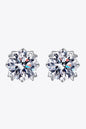 Good Day In My Mind Moissanite Stud Earrings