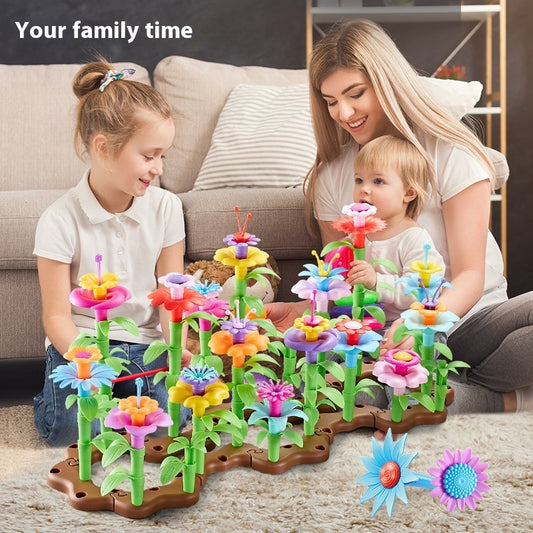 Children's Changeable Garden World Splicing Garden Building Block Set DIY Intelligence Toys