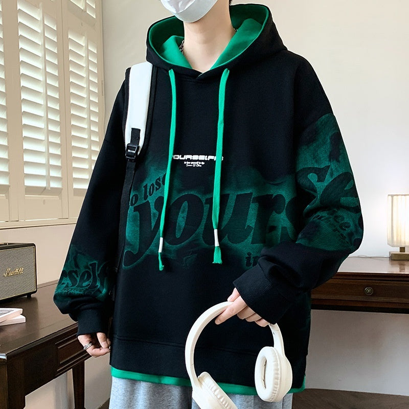 Teen Hooded Sweater Handsome Teen's Autumn Clothing