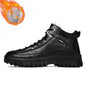 Snow Boots Mens Fleece Thick High Top Cotton Shoes