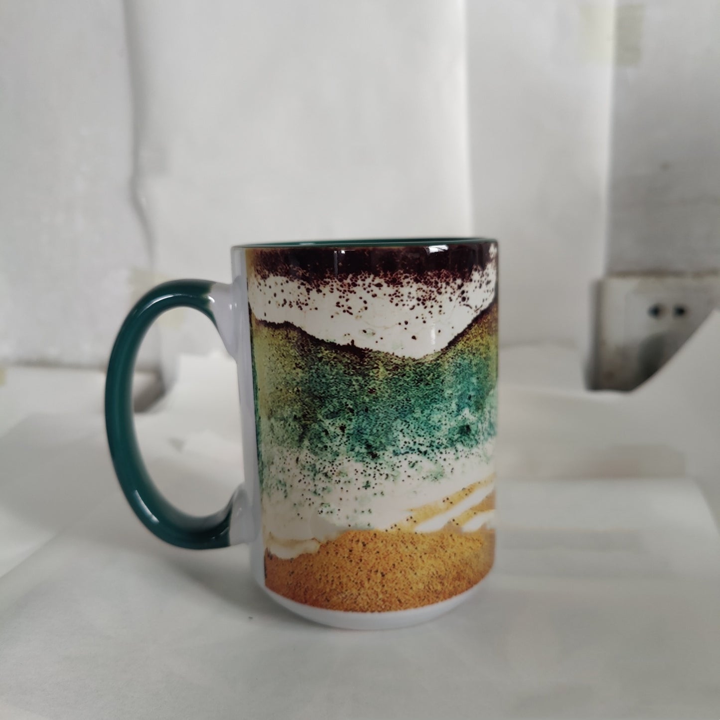 Ocean Coastline Mug Coffee Cup Creative Cup Kitchen Gadgets